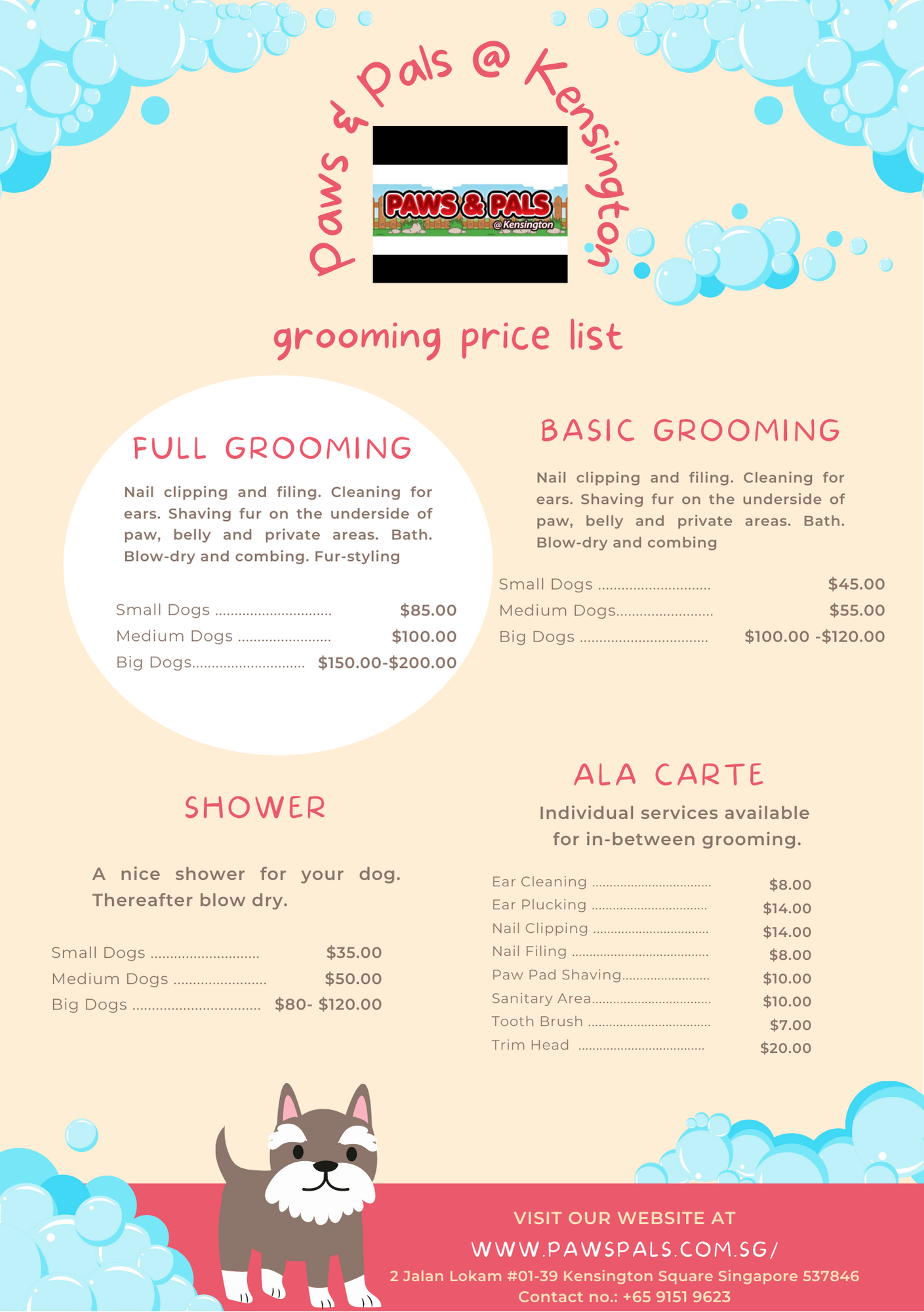 Pet-Grooming-Price-List-in-Singapore-Paws-n-Pals
